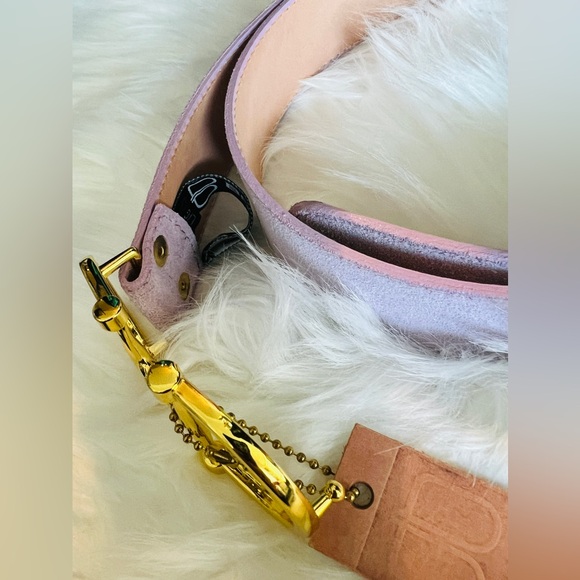🇨🇦 Brave Leather Collection - lavendar horsebit with gold buckle - Picture 4 of 16
